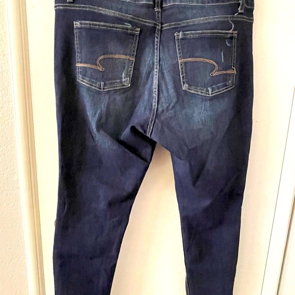 Time & Tru Blue Jean Jeggings Blue - Picture 2 of 6
